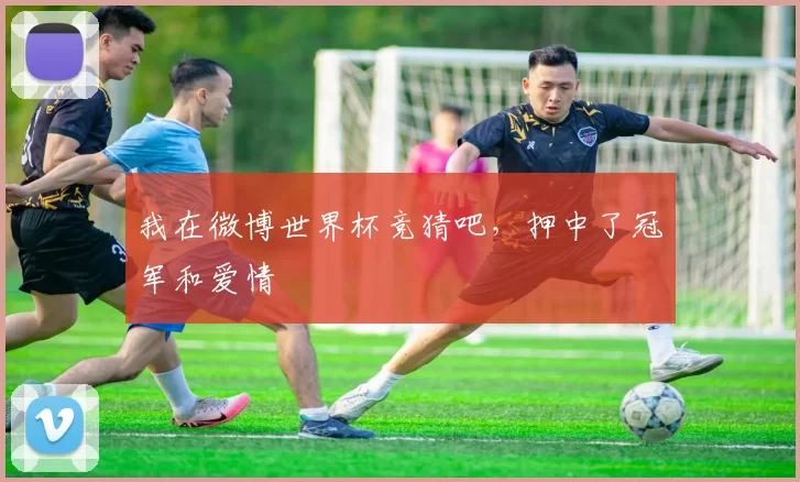我在微博世界杯竞猜吧，押中了冠军和爱情