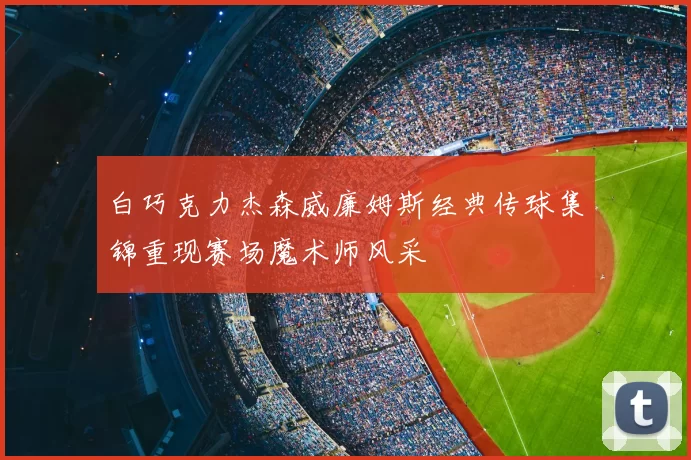 白巧克力杰森威廉姆斯经典传球集锦重现赛场魔术师风采
