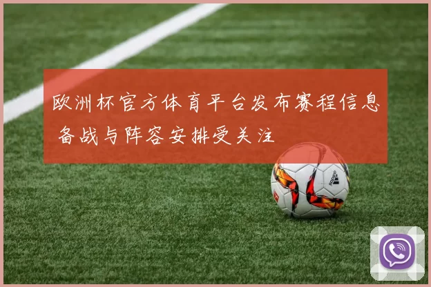 欧洲杯官方体育平台发布赛程信息 备战与阵容安排受关注