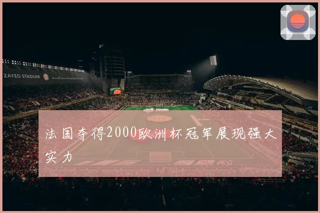 法国夺得2000欧洲杯冠军展现强大实力